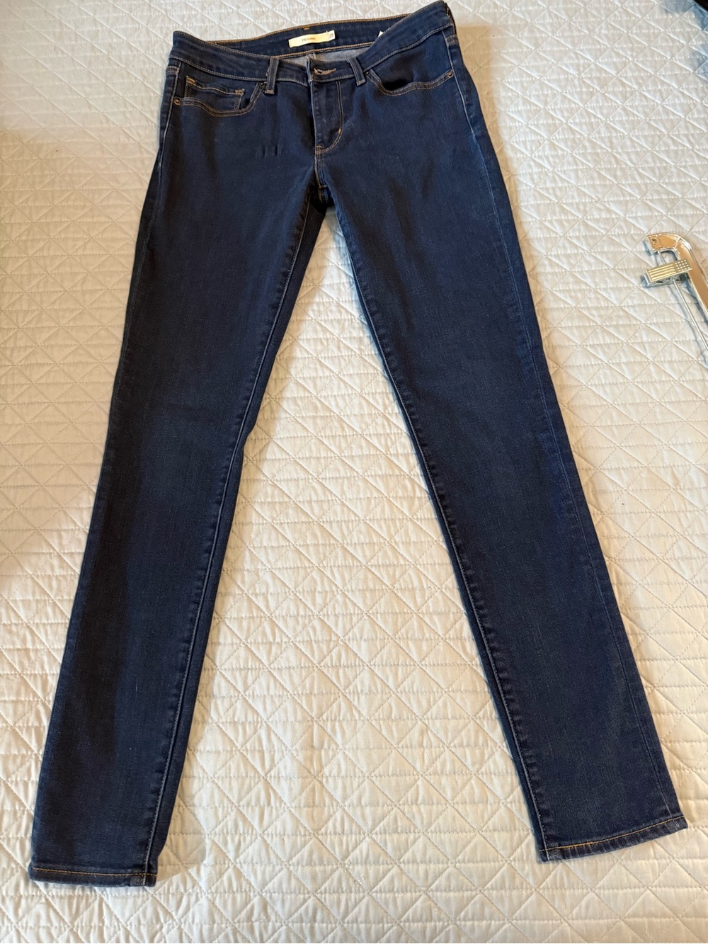 Levi's Deep Indigo Skinny Jeans